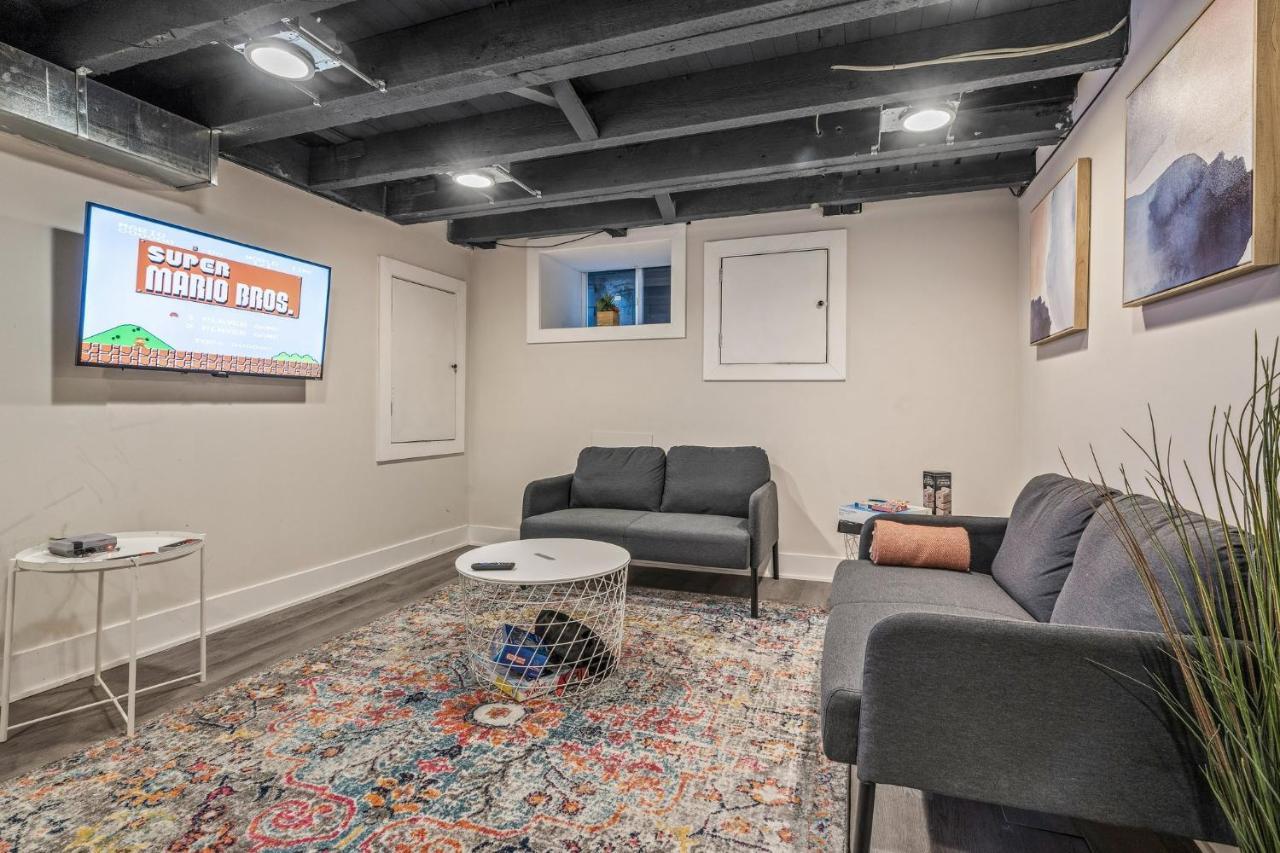 Kid-Friendly Fishtown Family Retreat With Game Room Philadelphia Exterior photo